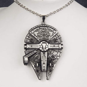 Large Millennium Falcon Necklace