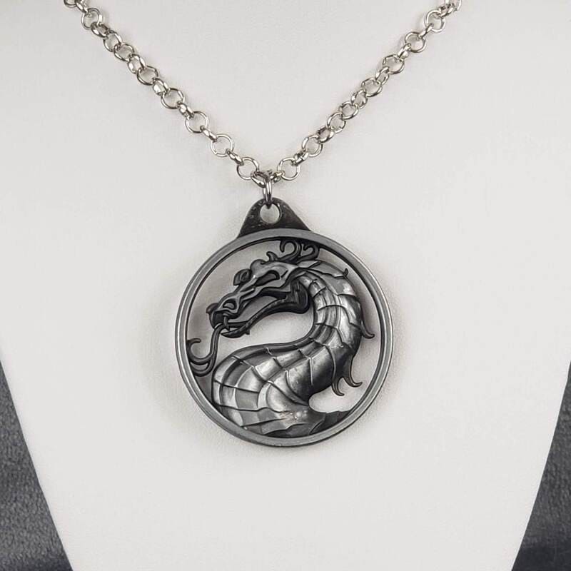 Mortal Kombat Gaming Necklace