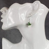 Load image into Gallery viewer, Dark Green Mushroom Earrings