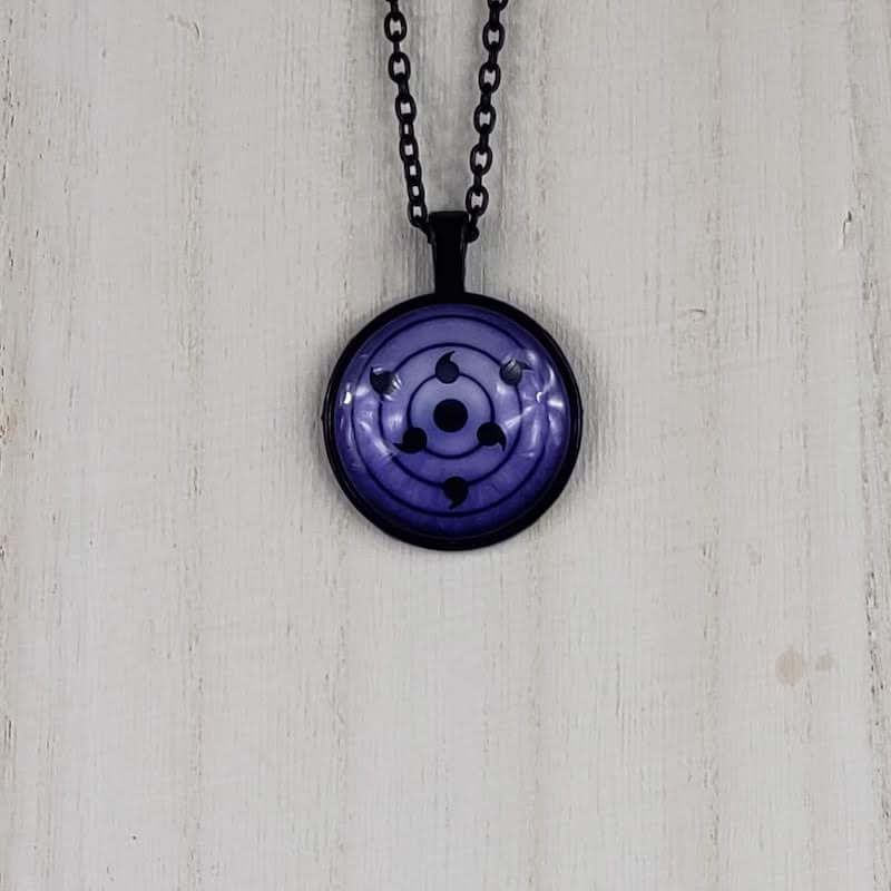 Naruto Uchia Sharingan Necklace