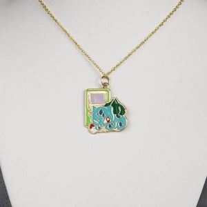 Bulbasaur and Gameboy Custom Necklace