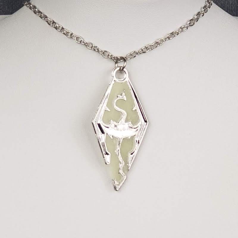 Skyrim Glow in the Dark Necklace