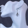 Mandalorian Earrings on French Hooks