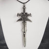 Front of World of Warcraft Frostmane Sword Necklace