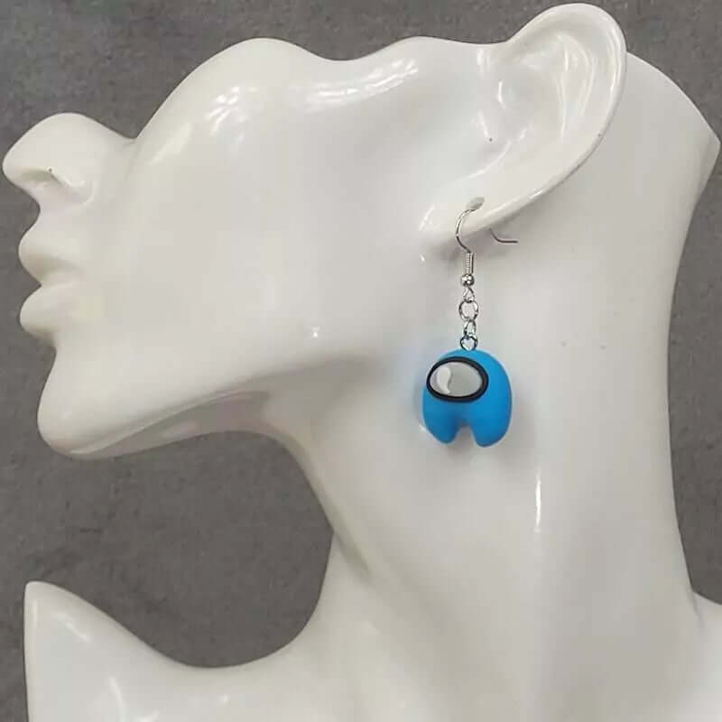 Blue Among Us Earrings