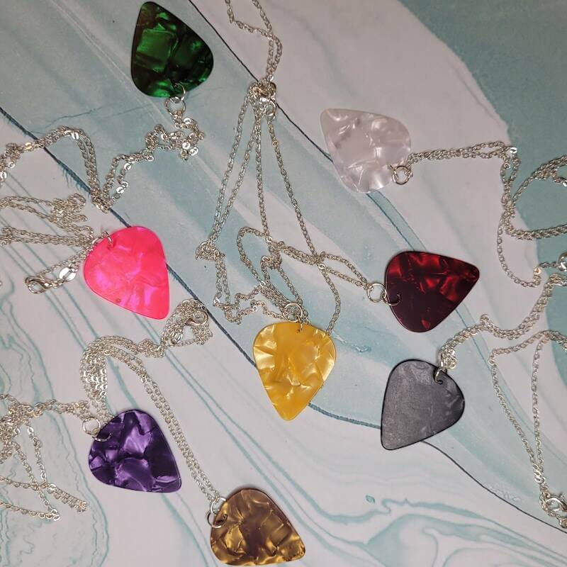 Guitar Pick Necklaces