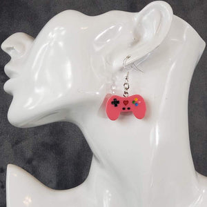 Light Pink Controller Earrings