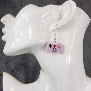 Light Purple Controller Earrings