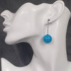 Dragonball Potara Earrings- Long Light blue